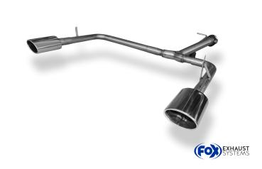 Endrohrsystem rechts/links passend auf original Endschalldämpfer - 140x90 Typ 32 rechts/links passend für: Lexus RX GYL ab 2009